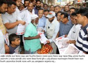 বগুড়ায় খালেদা জিয়ার নিঃশর্ত মুক্তি ও ডেঙ্গু প্রতিরোধে সচেতনতামূলক লিফলেট বিতরণ