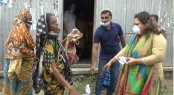 তাড়াশে অসহাদের মাঝে ত্রান সামগ্রী বিতরন
