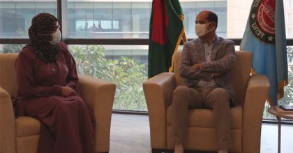 ডিএনসিসি মেয়রের সঙ্গে মালয়েশিয়ান হাইকমিশনারের সাক্ষাৎ
