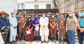 আগুন নেভানোর প্রশিক্ষণ নিলেন স্বরাষ্ট্রমন্ত্রী
