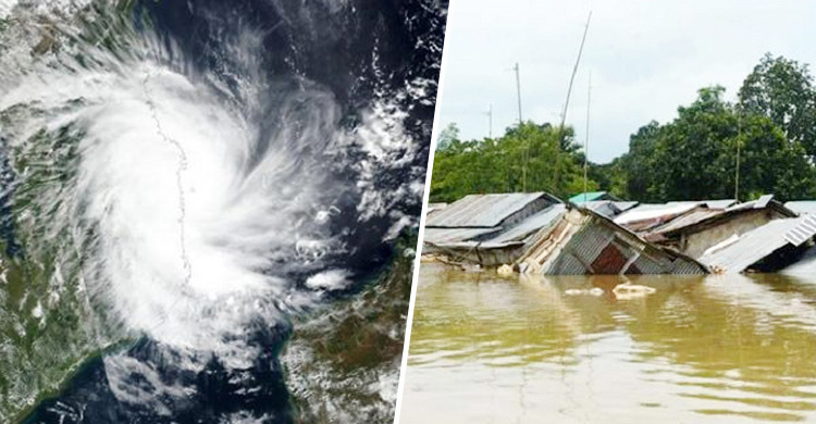 এপ্রিলে ঘূর্ণিঝড়-বন্যার আঘাত, তাপমাত্রাও থাকছে ৪০ ডিগ্রির উপরে
