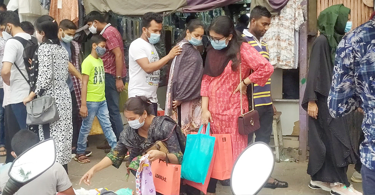ক্রেতা-বিক্রেতা মাস্ক না পরলে মার্কেট বন্ধ

