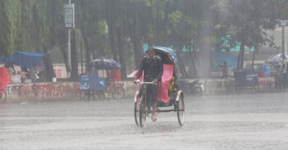ভারি বৃষ্টি অব্যাহত থাকতে পারে আরও ২ দিন
