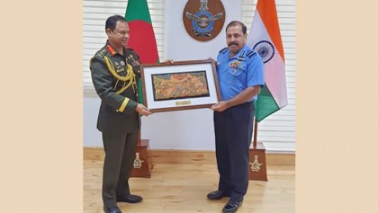ভারত সফর শেষে দেশে ফিরলেন সেনাপ্রধান
