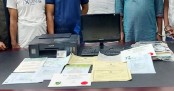  জাল সার্টিফিকেট তৈরি চক্রের পাঁচ সদস্যকে গ্রেফতার