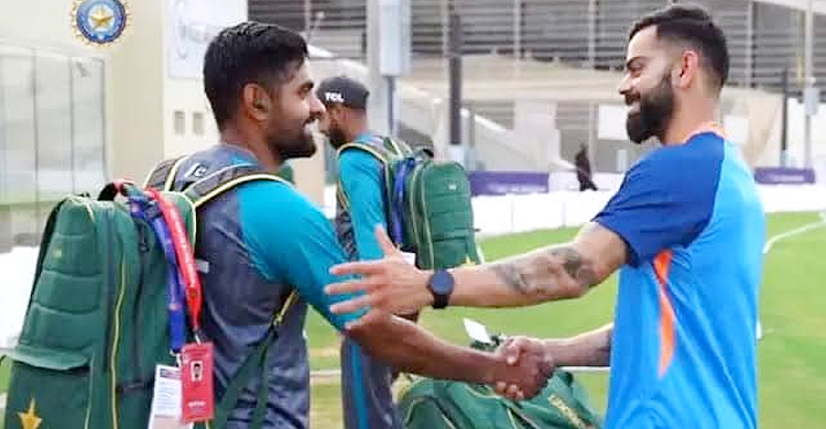 ভারত-পাকিস্তান মহারণ আজ
