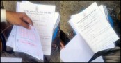 এইচএসসির ৫০ খাতা পাওয়া গেলো রাস্তায়, পুলিশের মাধ্যমে হস্তান্তর
