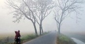 রাতের তাপমাত্রা সামান্য কমতে পারে
