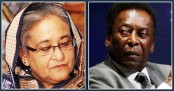 পেলের মৃত্যুতে প্রধানমন্ত্রীর শোক
