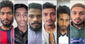 আল-কায়েদা মতাদর্শী ছয়জন ৫ দিনের রিমান্ডে
