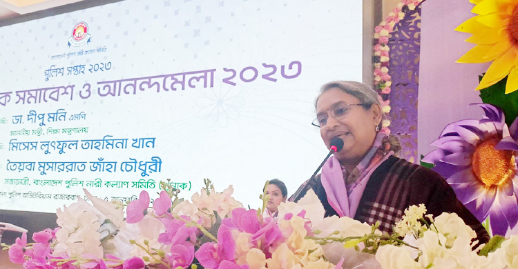 পুলিশ সদস্য স্বামীদের সাহস-অনুপ্রেরণা দেন স্ত্রীরা: দীপু মনি
