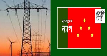 বিদ্যুতের দাম বাড়ানোর প্রক্রিয়া বন্ধের দাবি ন্যাপের
