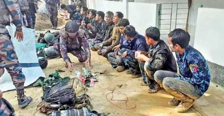 বাংলাদেশে পালিয়ে এলেন মিয়ানমারের ১৮৩ বিজিপি ও সেনাসহ ৪৬ জন
