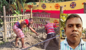 গাবতলীতে শ্রমিকদল নেতা জিল্লুরের লাশ উত্তোলন 