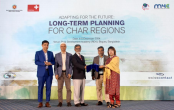 বগুড়ায় দীর্ঘমেয়াদী চর উন্নয়ন পরিকল্পনার হস্তান্তর