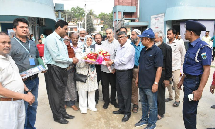 বাংলাদেশে নিযুক্ত ইরানের রাষ্ট্রদূতের পুণ্ড্র বিশ্ববিদ্যালয় পরিদর্শন