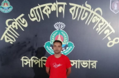 র‍্যাবের হাতে স্কুলছাত্র হত্যা মামলার আসামী গ্রেফতার