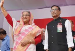 বগুড়ায় সাবেক প্রধানমন্ত্রী শেখ হাসিনা ও ওবায়দুল কাদেরসহ ৪০৫ জনের বিরুদ্ধে মামলা