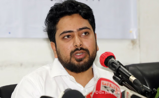 গণঅভ্যুত্থানের আকাঙ্ক্ষার 'ভিশন' বাজেটে আসেনি: এনসিপি আহ্বায়ক নাহিদ ইসলাম