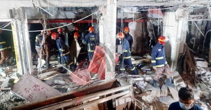 ‘শর্মা হাউসে জমে থাকা গ্যাস থেকেই বিস্ফোরণের সূত্রপাত হতে পারে’
