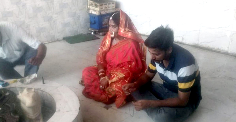 পালানোর চেষ্টা করছিলেন বর, ২০ কিমি তাড়া করে ফিরিয়ে আনলেন কনে
