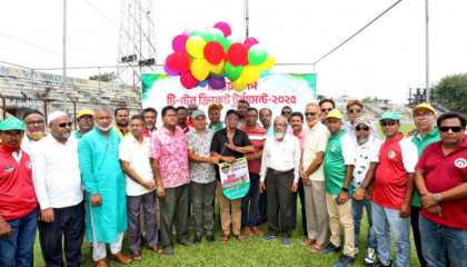 বগুড়ায় মিডিয়া কাপ ক্রিকেট টুর্ণামেন্টের উদ্বোধন