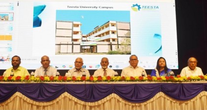 রংপুরে তিস্তা বিশ্ববিদ্যালয়ের চতুর্থ ব্যাচের নবীনবরণ অনুষ্ঠিত