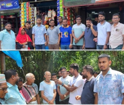 শিবগঞ্জে বিএনপির অনন্য গণসংযোগ কর্মসূচি, নেতৃত্বে মীর শাহ আলম