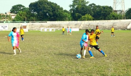 রাজশাহীতে জেএফএ বালিকা ফুটবলে সেমি-ফাইনালের চার দল চূড়ান্ত