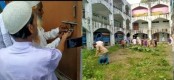 সাঘাটায় চার মাস পর খুললো ঐতিহ্যবাহী শিমুলবাড়ী মাদ্রাসা, প্রশাসনের হাতে চাবি হস্তান্তর