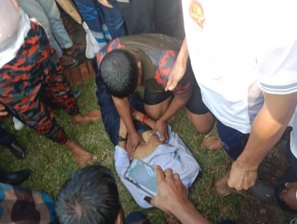 বীরগঞ্জে পুকুরে ডুবে স্কুলছাত্রের মৃত্যু, বাবার দাবি এটি পরিকল্পিত হত্যা