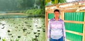 হাঁসেই সফলতার স্বপ্ন দেখছেন দুপচাঁচিয়ার বাবু