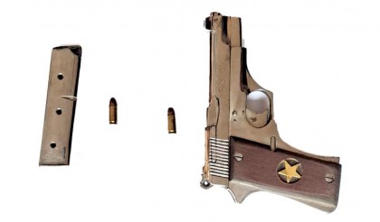 রাজশাহীতে ছিনতাইকারীদের ফেলে যাওয়া পিস্তল উদ্ধার