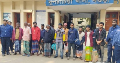 দুপচাঁচিয়ায় পুলিশের বিশেষ অভিযানে ১৯ জন গ্রেপ্তার