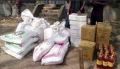 রংপুরে অবৈধভাবে মজুদ করা বিপুল পরিমাণ টিসিবির পণ্য উদ্ধার করেছে পুলিশ