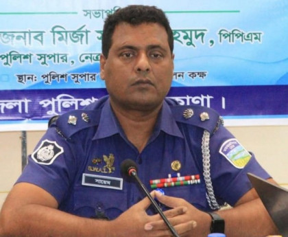 বগুড়ায় নতুন পুলিশ সুপার মির্জা সায়েম মাহমুদ