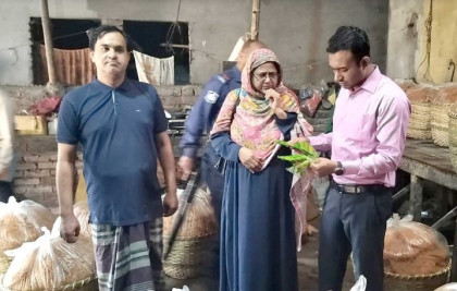 শেরপুরে অস্বাস্থ্যকর পরিবেশে সেমাই তৈরি, কারখানাকে ২ লাখ টাকা জরিমানা