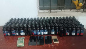 রাজশাহীতে ফেনসিডিল ও প্রাইভেট কারসহ গ্রেপ্তার ৩