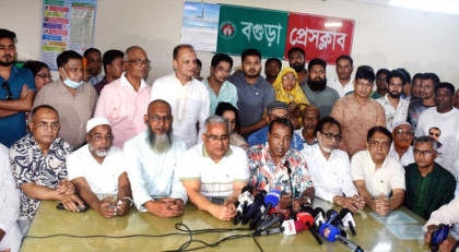 জামায়াতের অভিযোগ ‘অপপ্রচার’, বিএনপি প্রার্থীর পাল্টা সংবাদ সম্মেলন