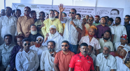 বগুড়ায় শ্রমিক দলের উদ্যোগে নির্বাচনী জনসভা অনুষ্ঠিত