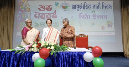 আন্তর্জাতিক নারী দিবস ও নববর্ষ উপলক্ষে ঢাকাস্থ রুশ হাউজে অনবদ্য আয়োজন