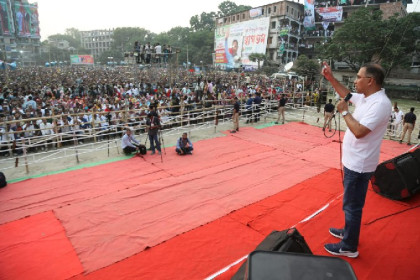 জনগণের ম্যান্ডেট নিয়ে বিএনপি দেশ পুনর্গঠনের কাজ শুরু করেছে- বগুড়ার জনসমাবেশে তারেক রহমান