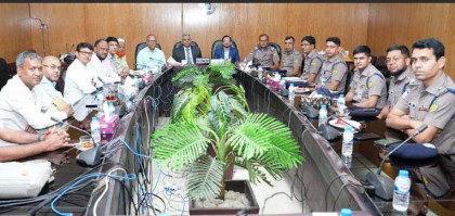 রাবি উপাচার্যের সঙ্গে আরএমপি কমিশনারের মতবিনিময়