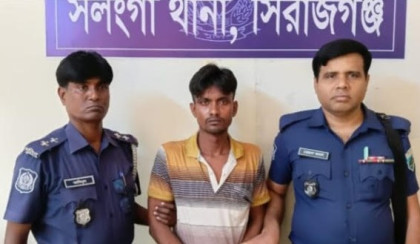 সলঙ্গায় ডাকাত চক্রের সদস্য গ্রেপ্তার 