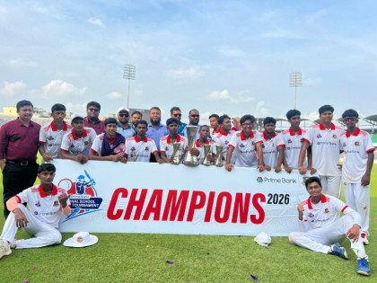 জাতীয় স্কুল ক্রিকেটে চ্যাম্পিয়ন
বগুড়ার বীট মডেল স্কুল অ্যান্ড কলেজ