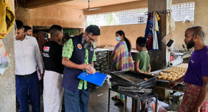 রাজশাহীতে বিএসটিআই’র ভ্রাম্যমাণ আদালতে ২ বেকারীকে জরিমানা