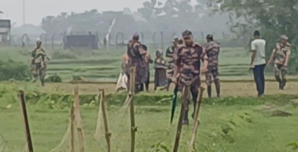 জয়পুরহাট সীমান্তে ৩ জনকে পুশইনের চেষ্টা বিএসএফের, বিজিবির বাধায় ব্যর্থ