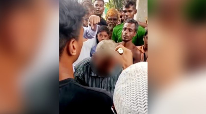 বগুড়ার মোকামতলায় চুরি করতে গিয়ে মাথার চুল হারালেন ব্যক্তি