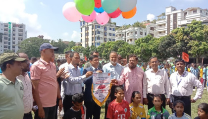 বগুড়ায় গ্রীষ্মকালীন ক্রীড়া প্রতিযোগিতার উদ্বোধন