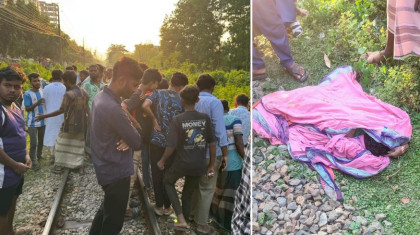 বগুড়ায় ট্রেনের নিচে কাটা পড়ে অজ্ঞাত নারীর মৃত্যু